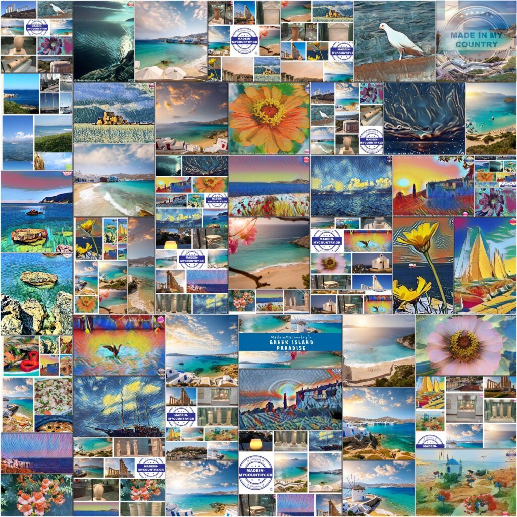 The Aegean sea of Greece (Hellas), Cyprus and the Greek islands!!MadeinMycountry is a global platform that celebrates and supports local history, culture, art, and nature conservation efforts. For two decades, we have been sponsoring local museums, cultural organizations, travel destinations, historical sites, and various cultural events around the world.